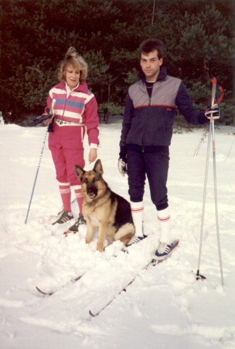 Mit Alex im Schnee …