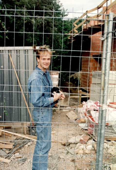 Unser Stephan baut …