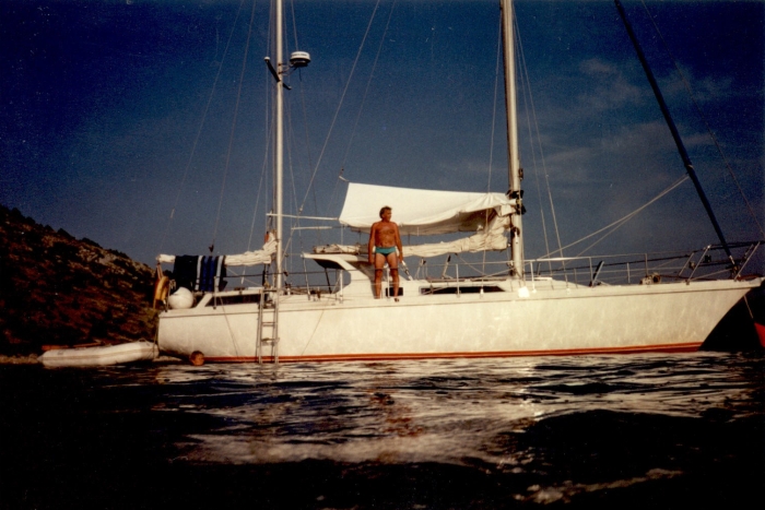 Segeln mit Freunden …