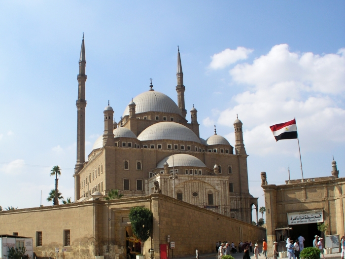 Die Alabastermoschee mit …