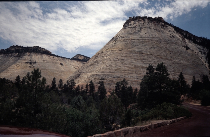 Der Zion NP mit einer …