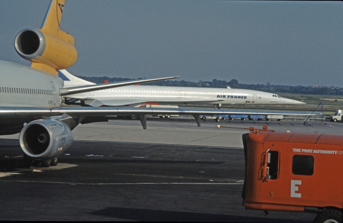 Beim Einchecken im JFK …