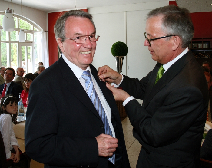 Eine Verdienstmedaille …