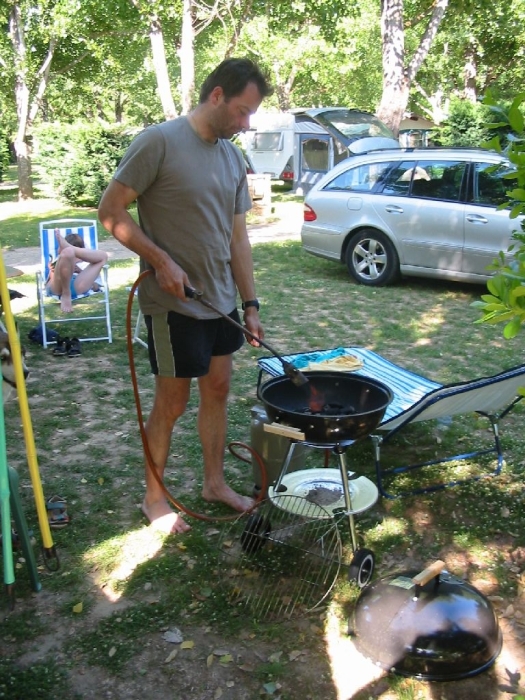 Noch einmal Grillen, dazu …