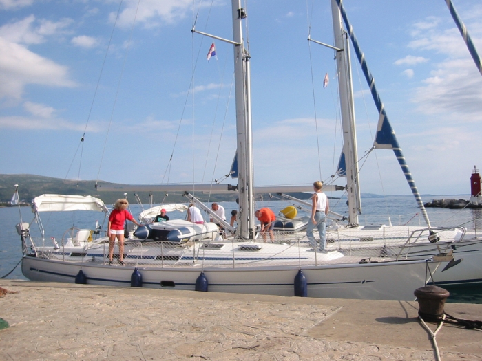 Wir sind in Cres gelandet …