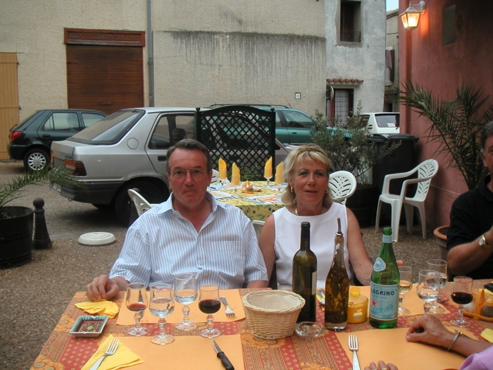 Auch der Wein hat uns …