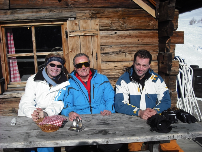 Vor dieser Hütte war …