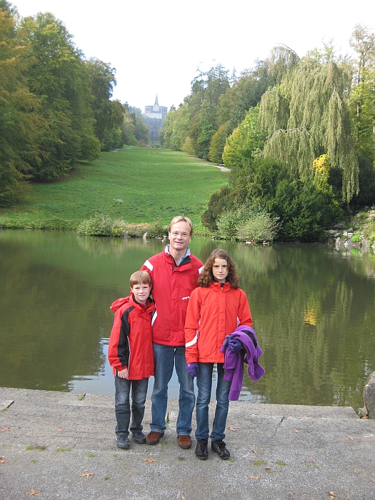 Unsere Enkel besuchen …