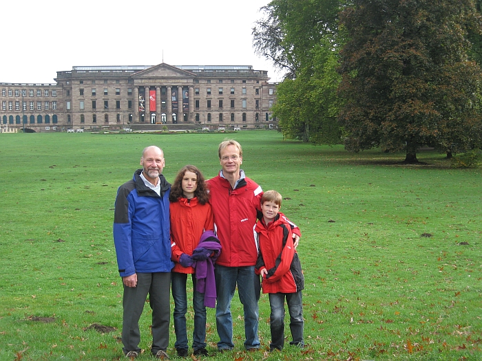 Das Schloß Wilhelmshöhe …