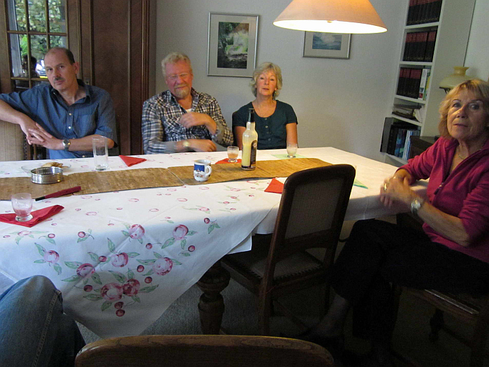 Reini und Rinette warten …