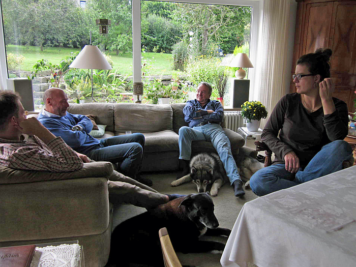 Bei Vera zu Hause …