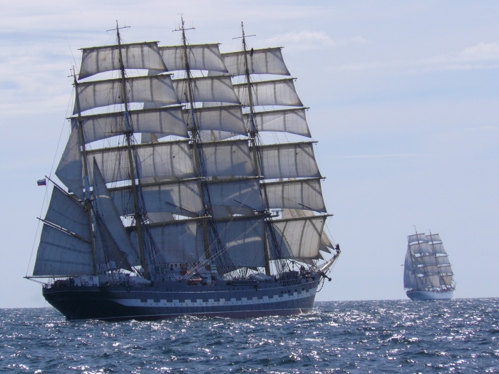 Als 4-Mast Bark PADUA, …