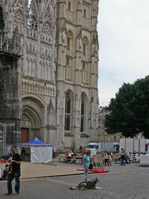 In Rouen, Hauptstadt der …
