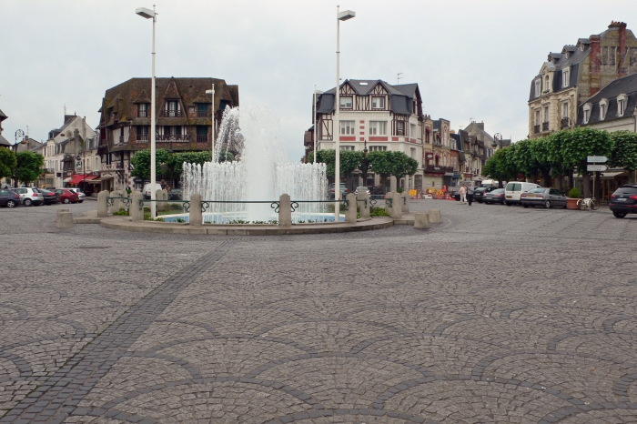 Deauville, das Strandbad …