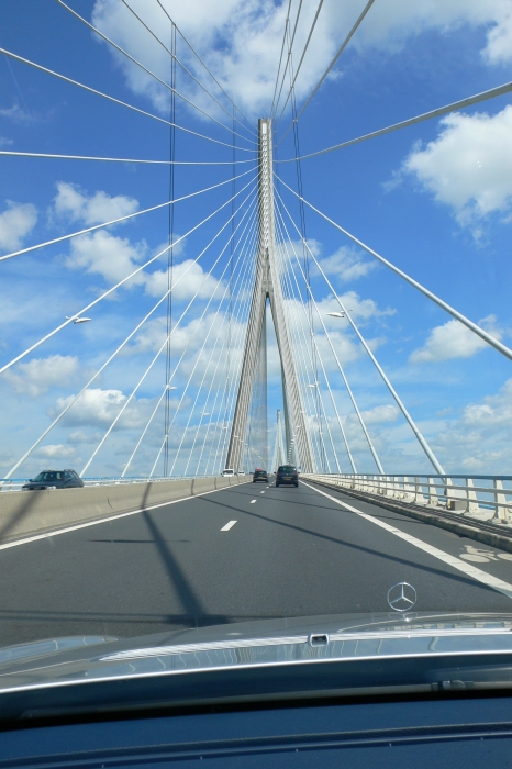 Die 'Pont de Normandie' ...