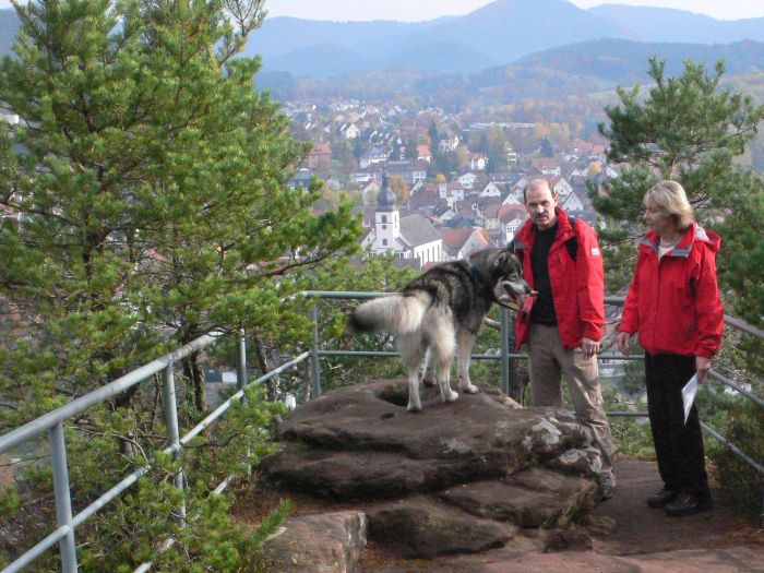 Vom Wachtfelsen haben …