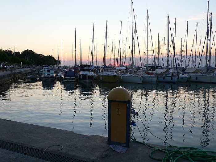 Abendstimmung im Hafen …