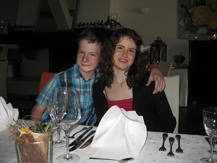 Vanessa und Sascha ...