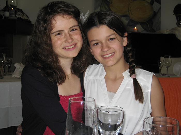 Vanessa und Michelle ...