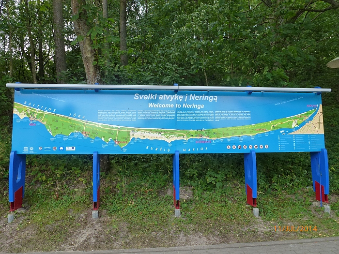 Mit dem Bus und der Fähre ...