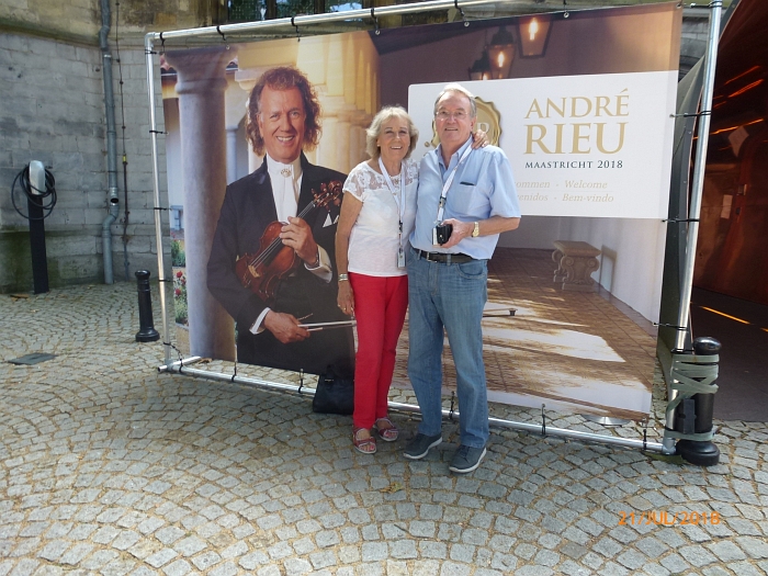 Mit dem VIP-Arrangement ...