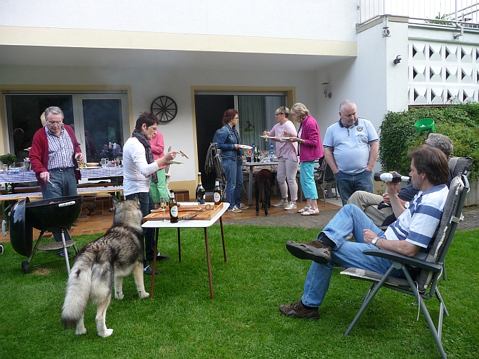 Unser Grillmeister hat ...