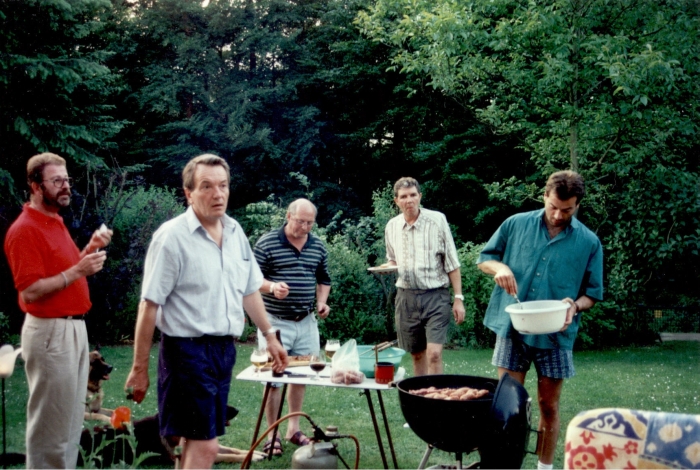 Wir sind zum Grillen …