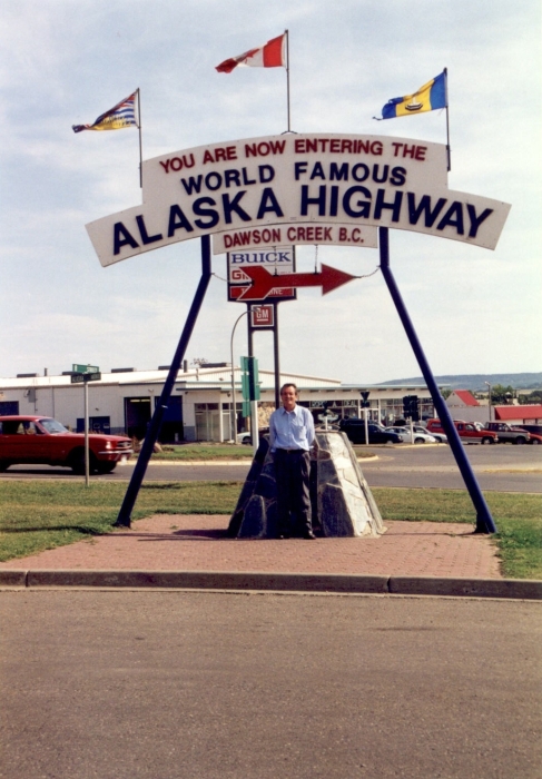 Von Dawson Creek, BC …