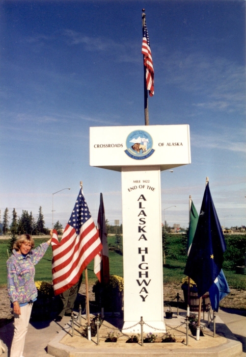 End of Alaska Highway …