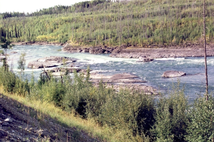 Der Yukon-River bei …