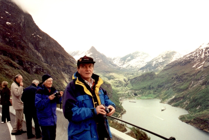 Der Geiranger-Fjord ...