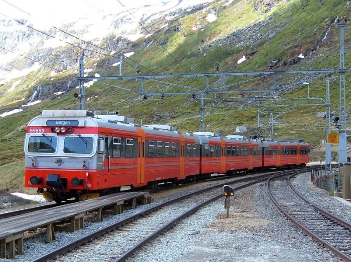 Mit der Bergenbahn …