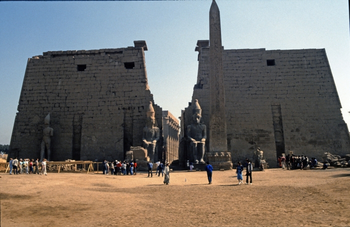 Der Luxor-Tempel, Gott …