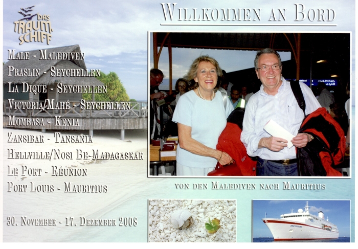 Willkommen an Bord …